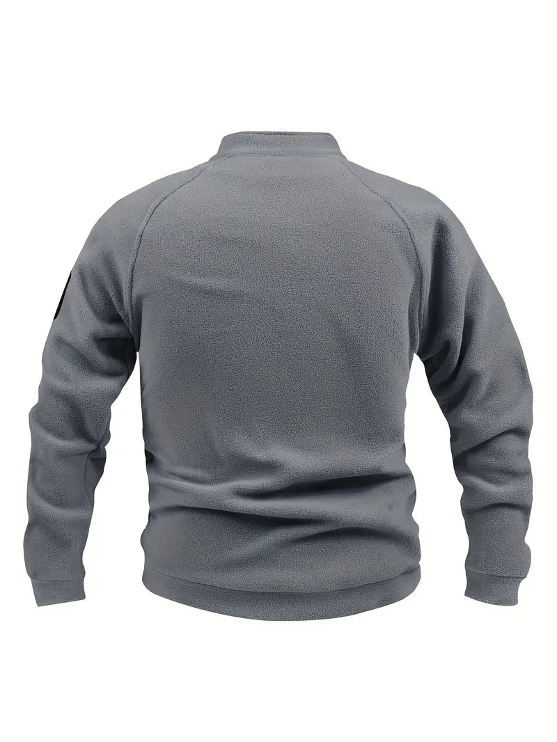 James - Sudadera polar cálida para hombre