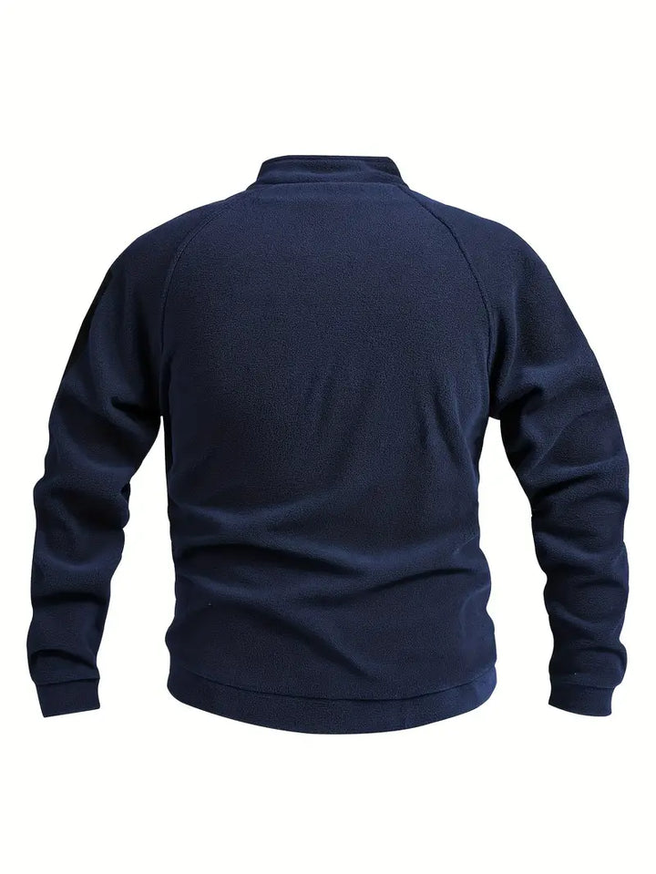 James - Sudadera polar cálida para hombre