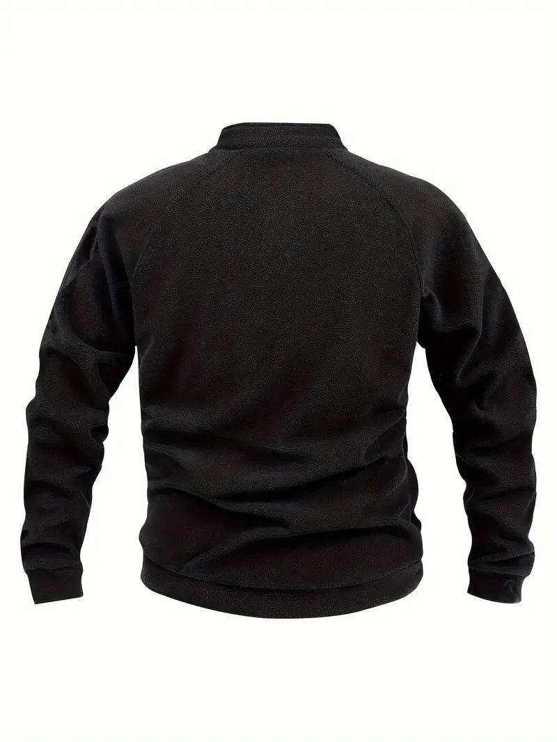 James - Sudadera polar cálida para hombre