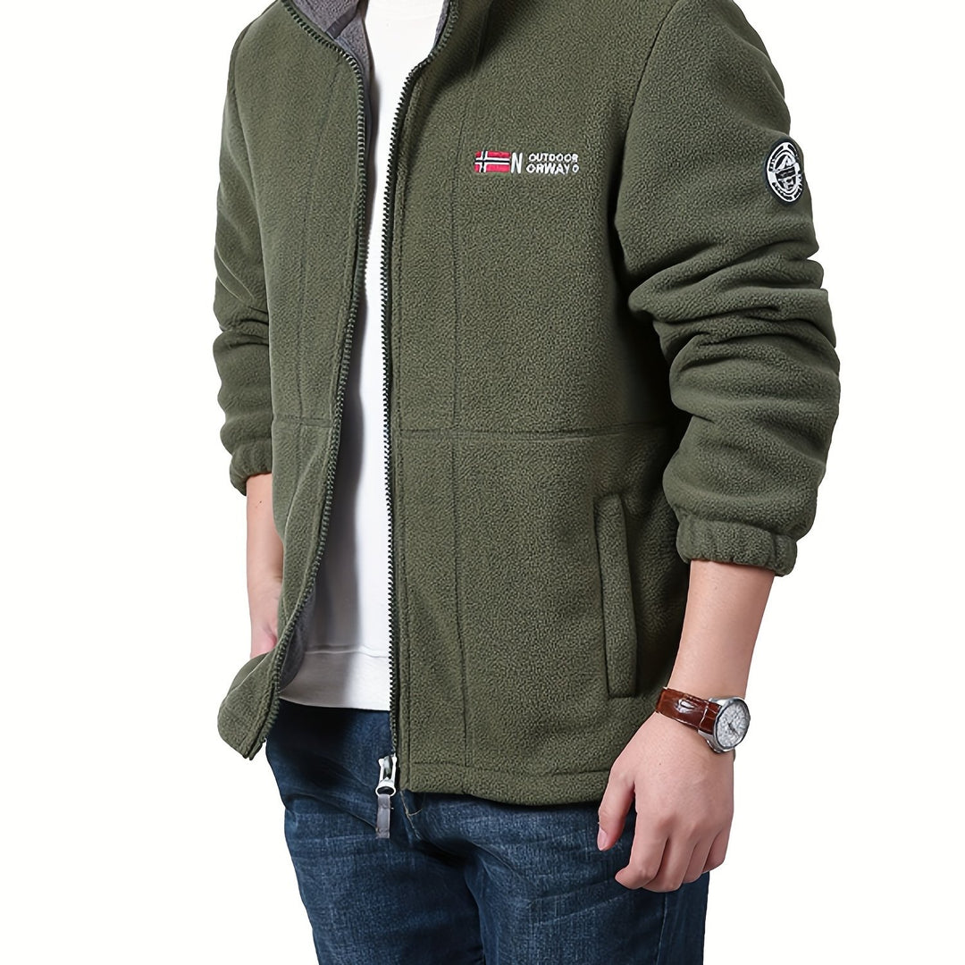 Jude - Chaqueta informal con forro polar para hombre