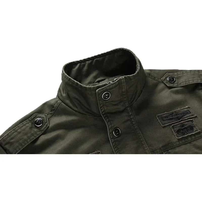 César | Chaqueta estilo militar para hombre