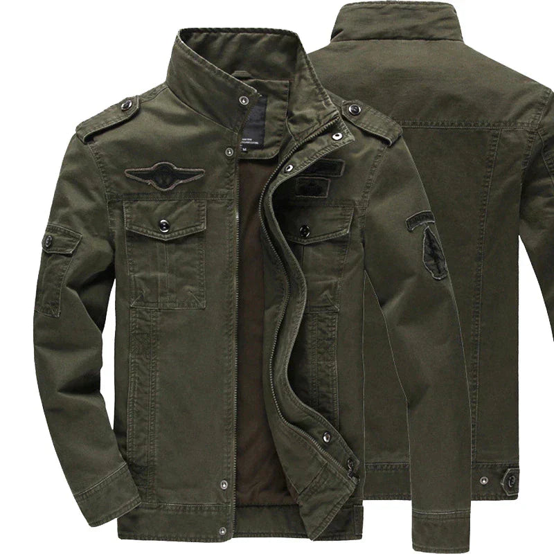 César | Chaqueta estilo militar para hombre