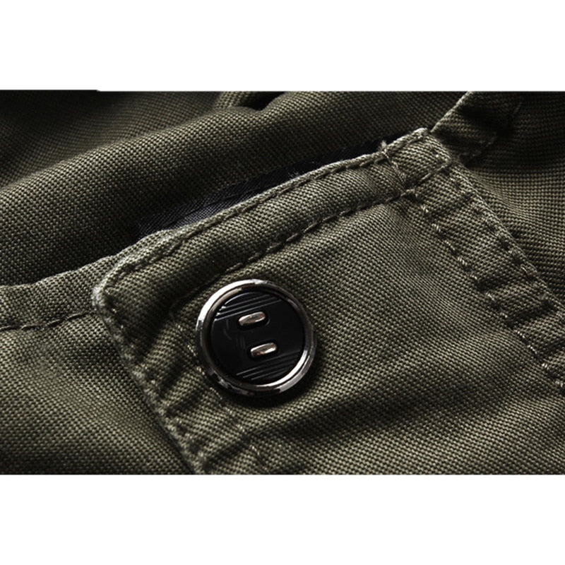 César | Chaqueta estilo militar para hombre