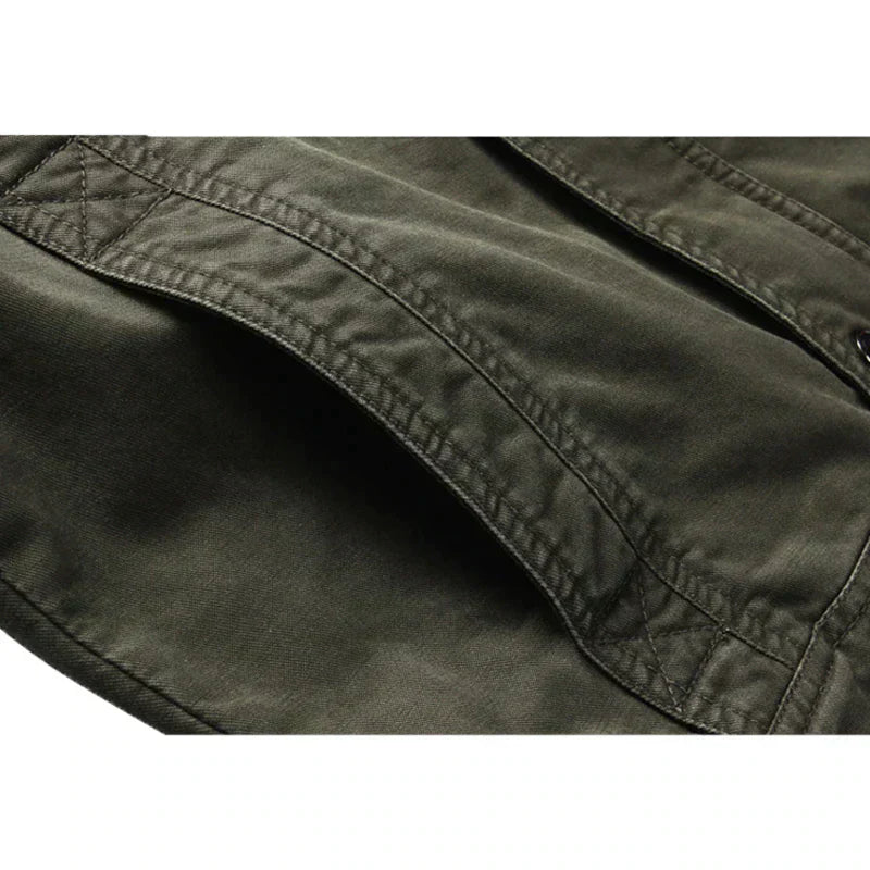 César | Chaqueta estilo militar para hombre