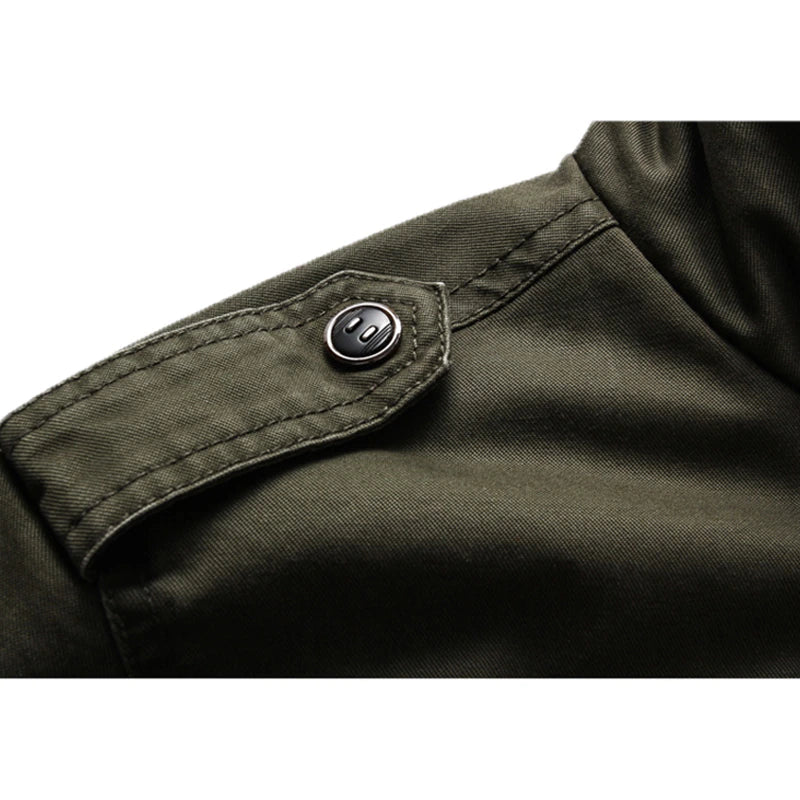 César | Chaqueta estilo militar para hombre