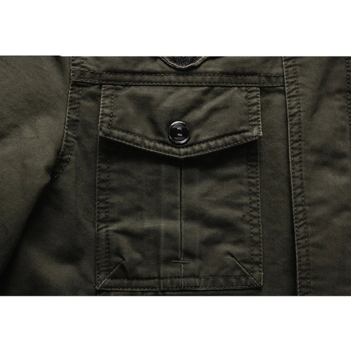 César | Chaqueta estilo militar para hombre