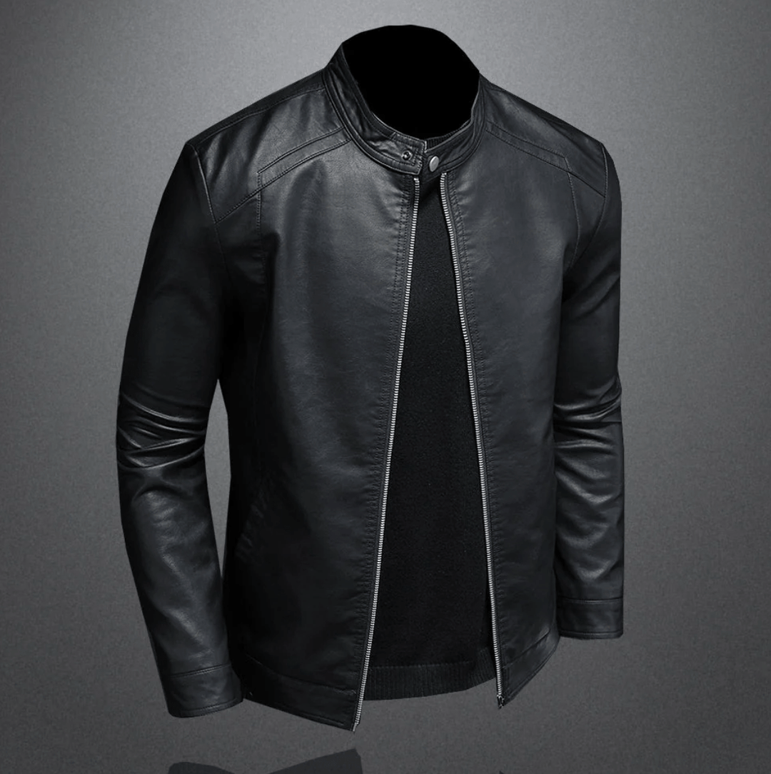 Matthieu™ | Chaqueta de cuero con estilo