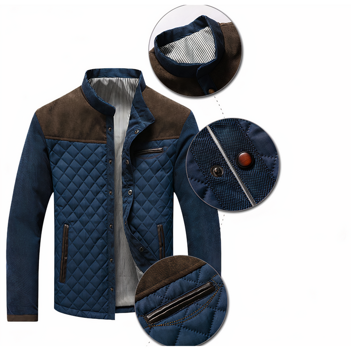 Valentin | Chaqueta forrada con cremallera para hombre