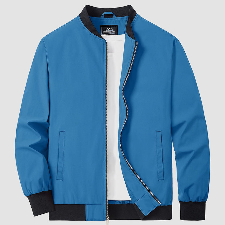 Francisco | Cazadora bomber de color liso para hombre