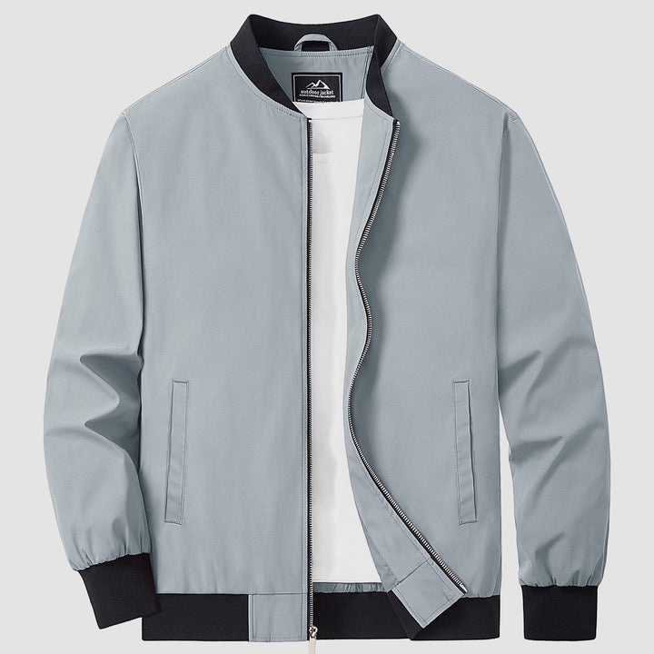 Francisco | Cazadora bomber de color liso para hombre